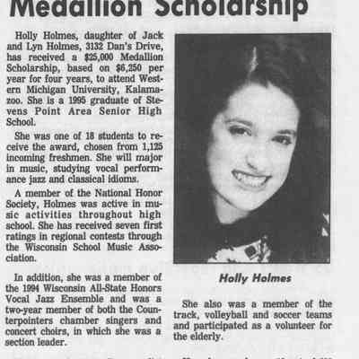 1995, Holly Holmes