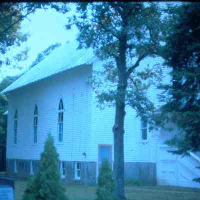 South New Hope Lutheran Church, west side of county highway T.