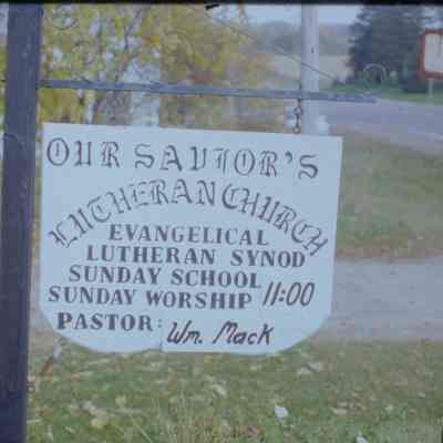 Our Savior's Lutheran Church, Benson's Corner (built 1926).