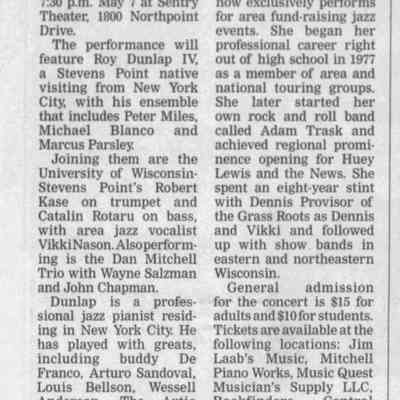 2005, Jazz night, CWSO