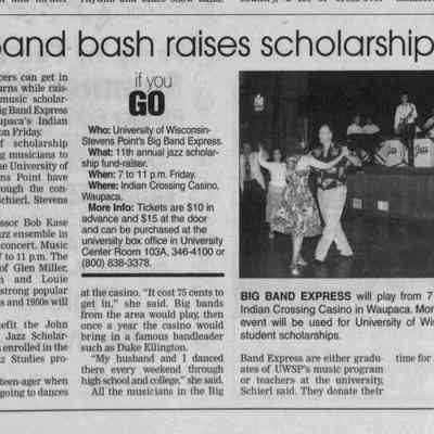 2003, UWSP Big Band Express