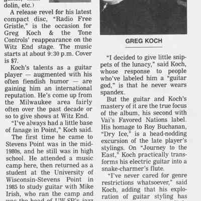 2003, Greg Koch