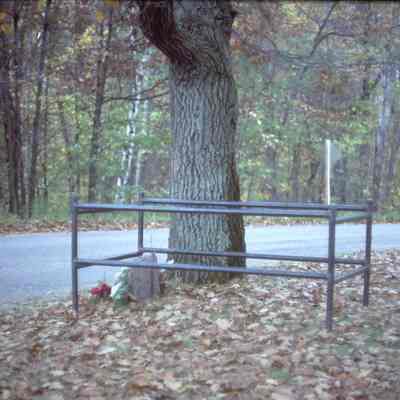 October 1986. 9/29/86, on east side of West River Drive, Stevens Point, Wisconsin