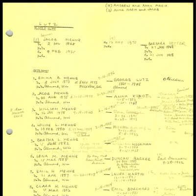 Anna Maria Lutz history