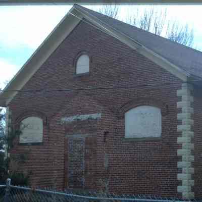 Glinski School, town of Hull, built in 1910. Now in backyard of 300 N. 2nd Street, Stevens Point.