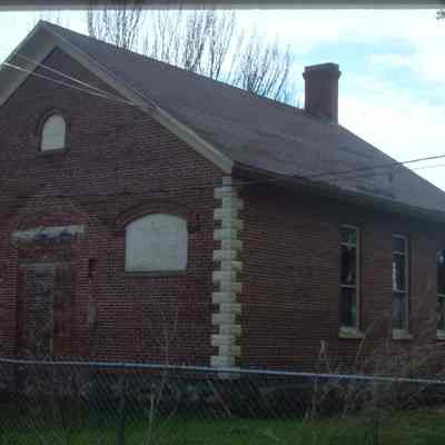 Portage County Schools rural red brick