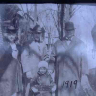 Pfiffner family in 1919, Edward J.