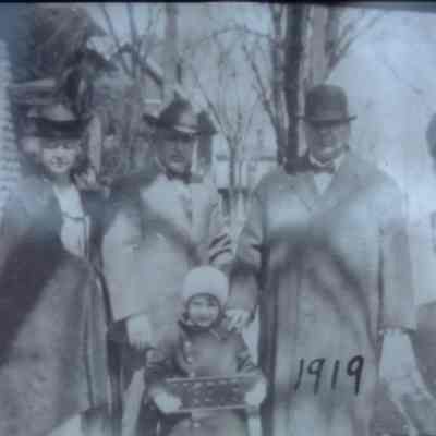 Pfiffner family in 1919, Edward J.