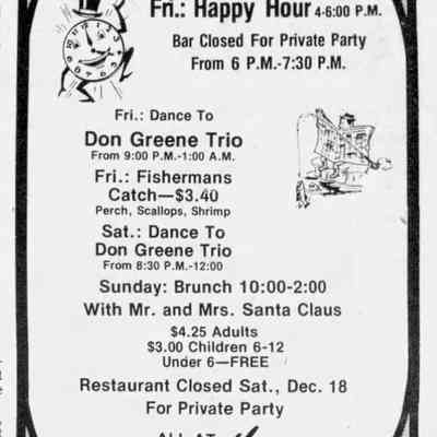 1976, Don Greene Trio