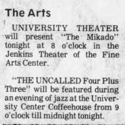 1976, The Uncalled Four plus three