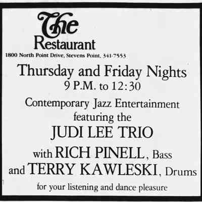 1981, Judi Lee Trio