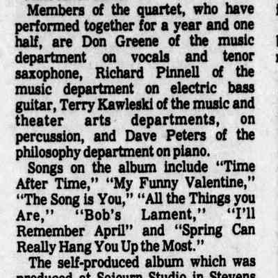 1981, Don Greene