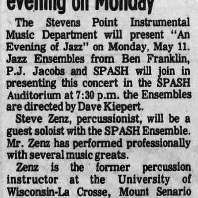 1981, an evening of jazz