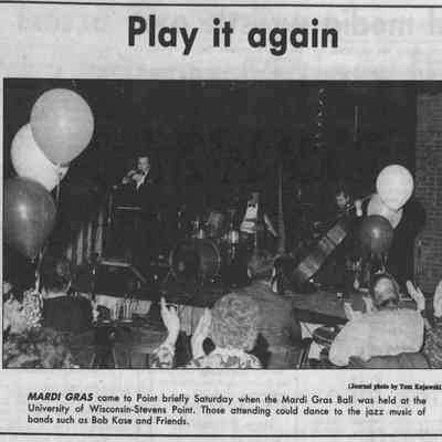 1991, UWSP Mardi Gras Ball