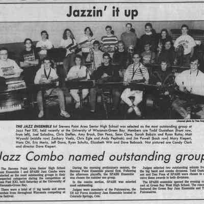 1991, SPASH jazz ensemble