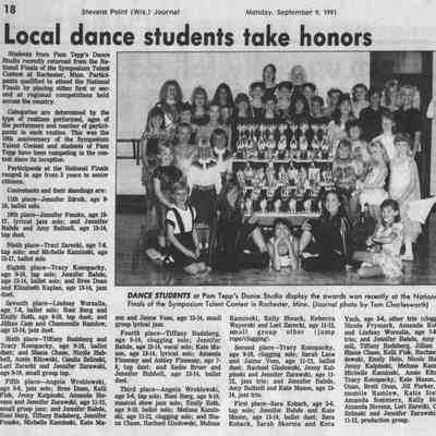 1991, jazz dance