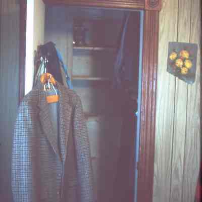 Master bedroom, northwest, 2nd floor. 195 School Street, Amherst, Wisconsin.