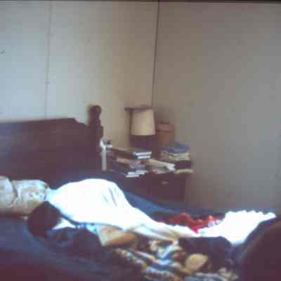 Master bedroom, northwest, 2nd floor. 195 School Street, Amherst, Wisconsin.