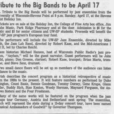 1998, Big Bands