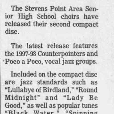 1998, SPASH jazz CD