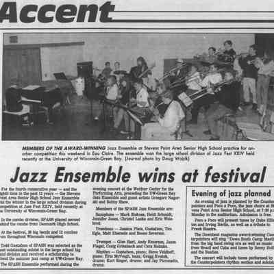 1994, SPASH jazz ensemble