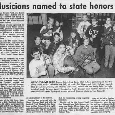 1994, SPASH jazz ensemble