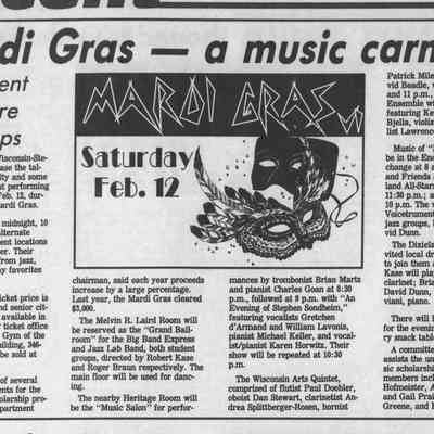 1994, Mardi Gras ball