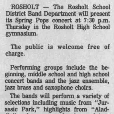 1994, Rosholt