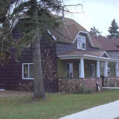 Part of second Episcopal rectory, on 433 West Clark Street, Stevens Point