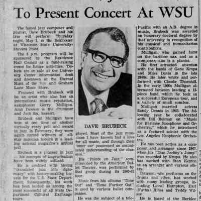 1969, Dave Brubeck