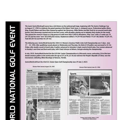 National golf tournament