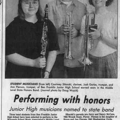 1996, Ben Franklin Junior High
