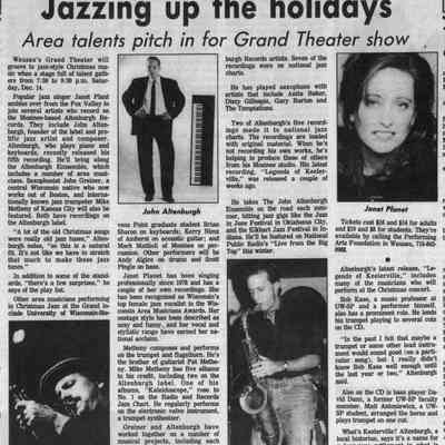 1996, Mike Metheny, John Greiner, John Altenburgh, Janet Planet