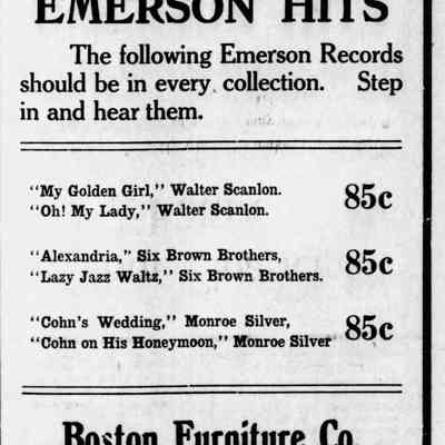 1920, Boston Furniture Company