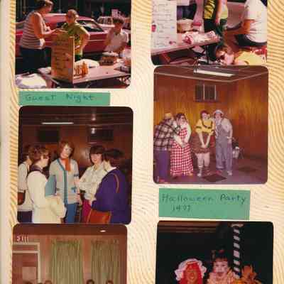 Crazy Days sale and Halloween party, 1977