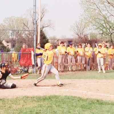 1993, Mel batting, Struebs on deck