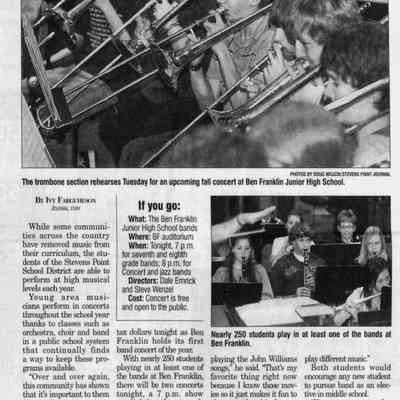 2007, Ben Franklin Junior High school