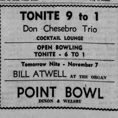 1964, Don Chesebro Trio, Bill Atwell