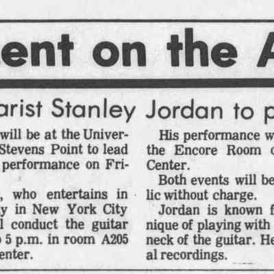 1984, Stanley Jordan