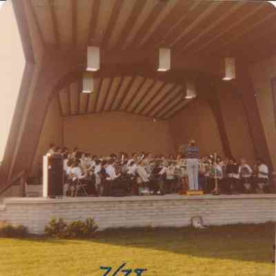 Stevens Point City Band binder 1972-1997, part 1