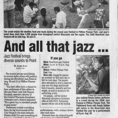2008, jazz festival