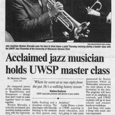 2008, Wynton Marsalis