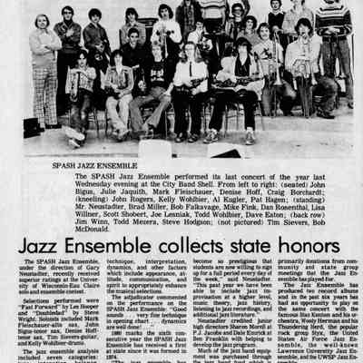 SPASH Jazz ensemble
