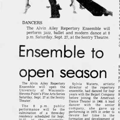 1980, Alvin Ailey Repertory Ensemble