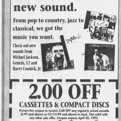 1992, musicland
