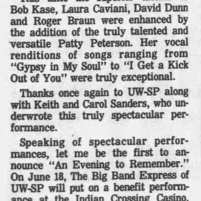 1992, UWSP jazz