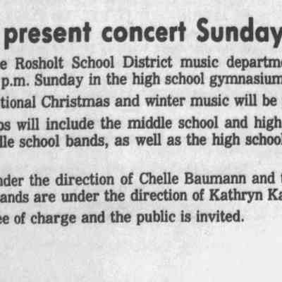 1992, Rosholt jazz