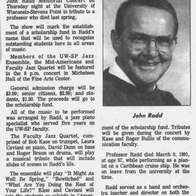 1992, John Radd