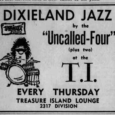 1968, Uncalled Four, Treasure Island