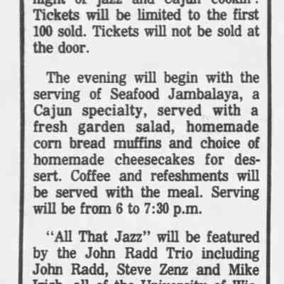 1987, Tomorrow River Festival of the Arts